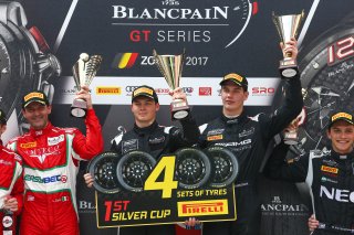#85 MERCEDES AMG TEAM HTP MOTORSPORT (DEU) MERCEDES AMG GT3 JULES SZYMKOWIAK (NDL) FABIAN SCHILLER (DEU) WINNER IN SILVER CUP