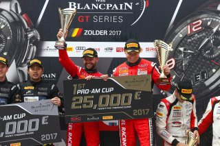 #11 KESSEL RACING (CHE) FERRARI 488 GT3 MICHAEL BRONISZEWSKI (POL) GIACOMO PICCINI (ITA) PRO AM WINNERS