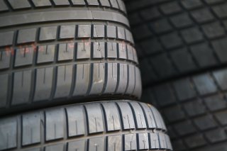 RAIN TYRES PRIOR TO THE BRANDS HATCH EVENT