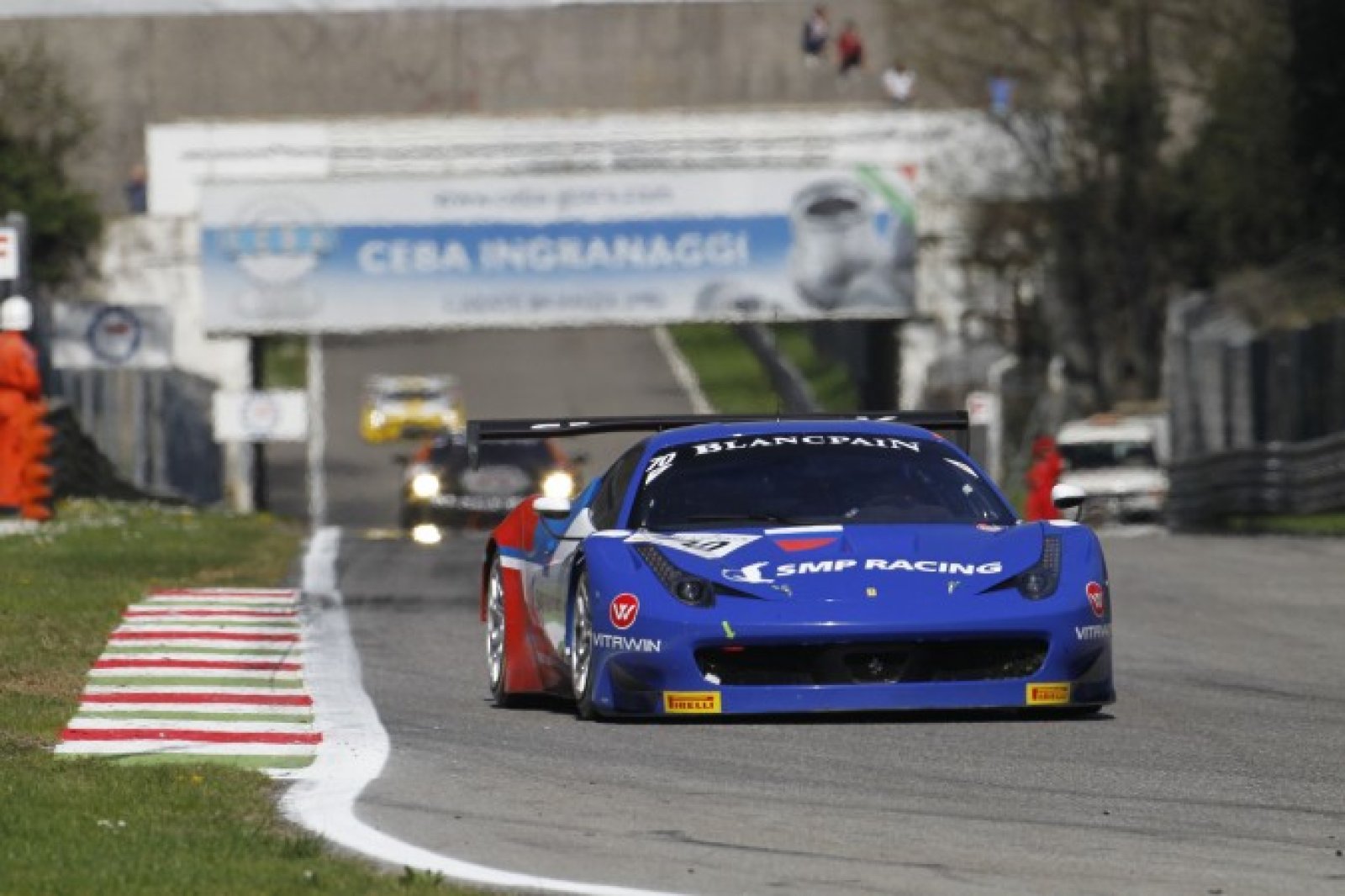 SMP Racing Ferrari takes pole at Monza