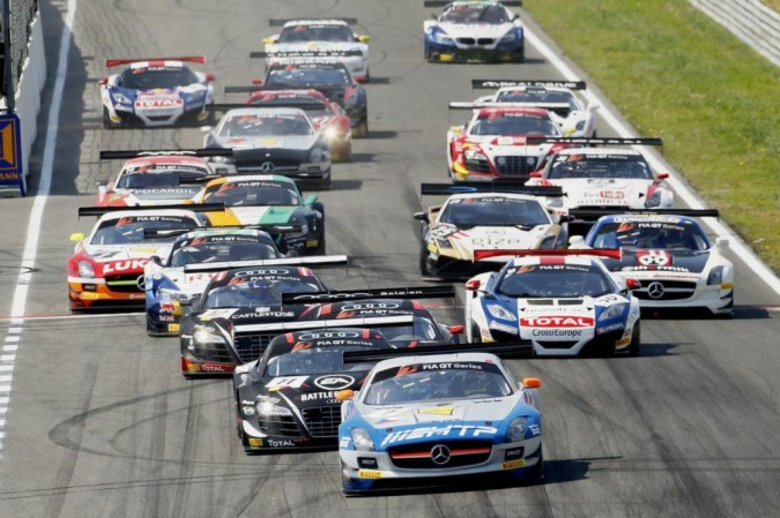 First FIA GT win for HTP Gravity Charouz in Zandvoort
