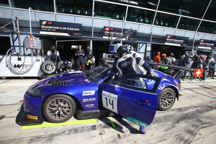 Almost 70 cars on track during the Official Test Day of the Total 24 Hours of Spa