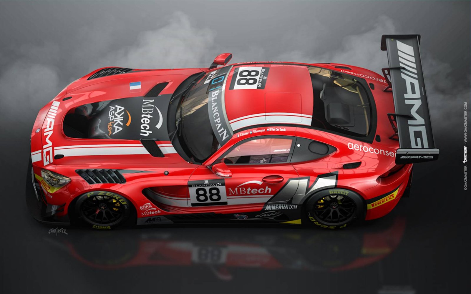 AMG-Team AKKA-ASP unveils new livery for Total 24 Hours of Spa 