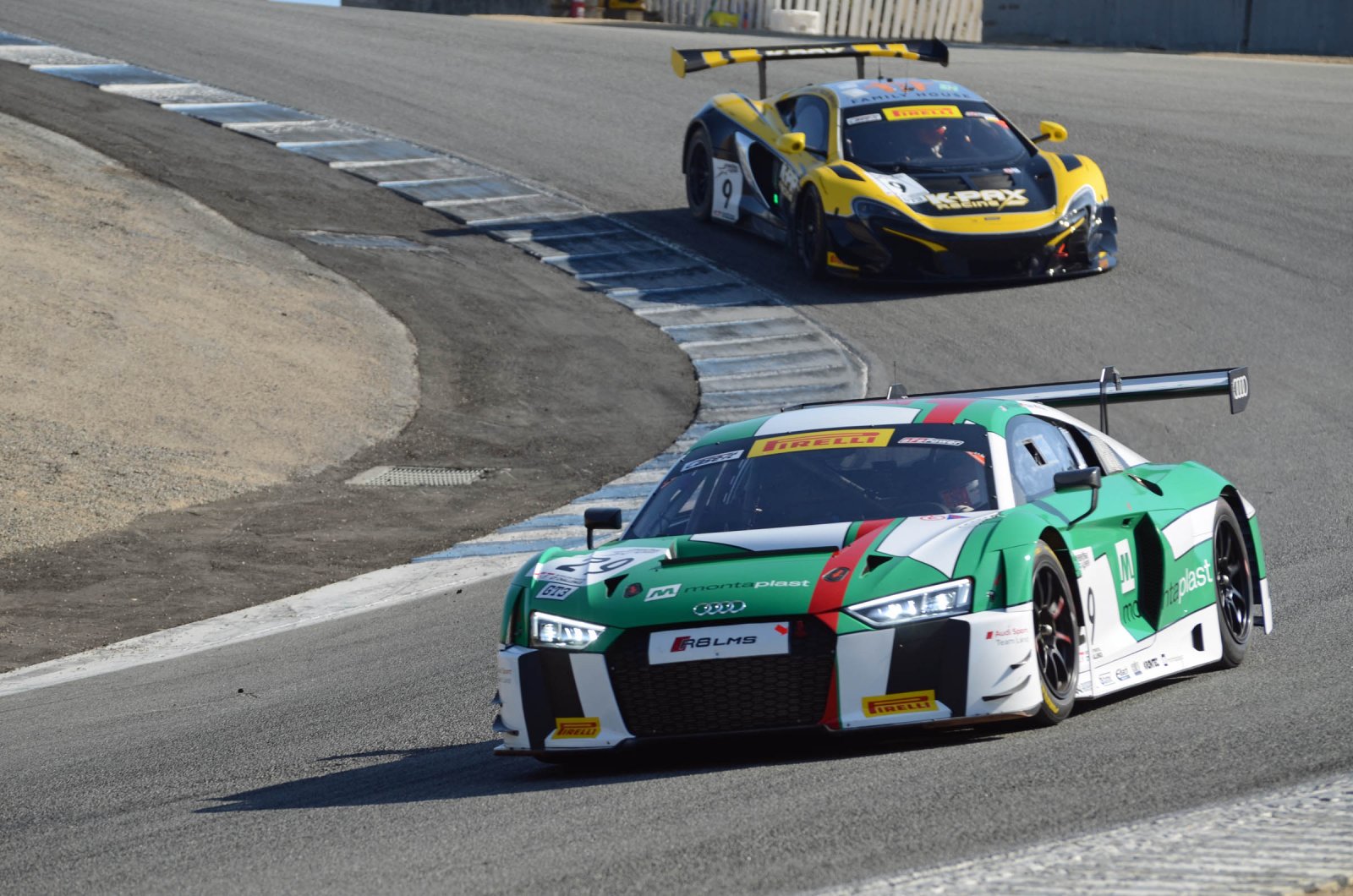 Audi Sport Team Land quickest in test session