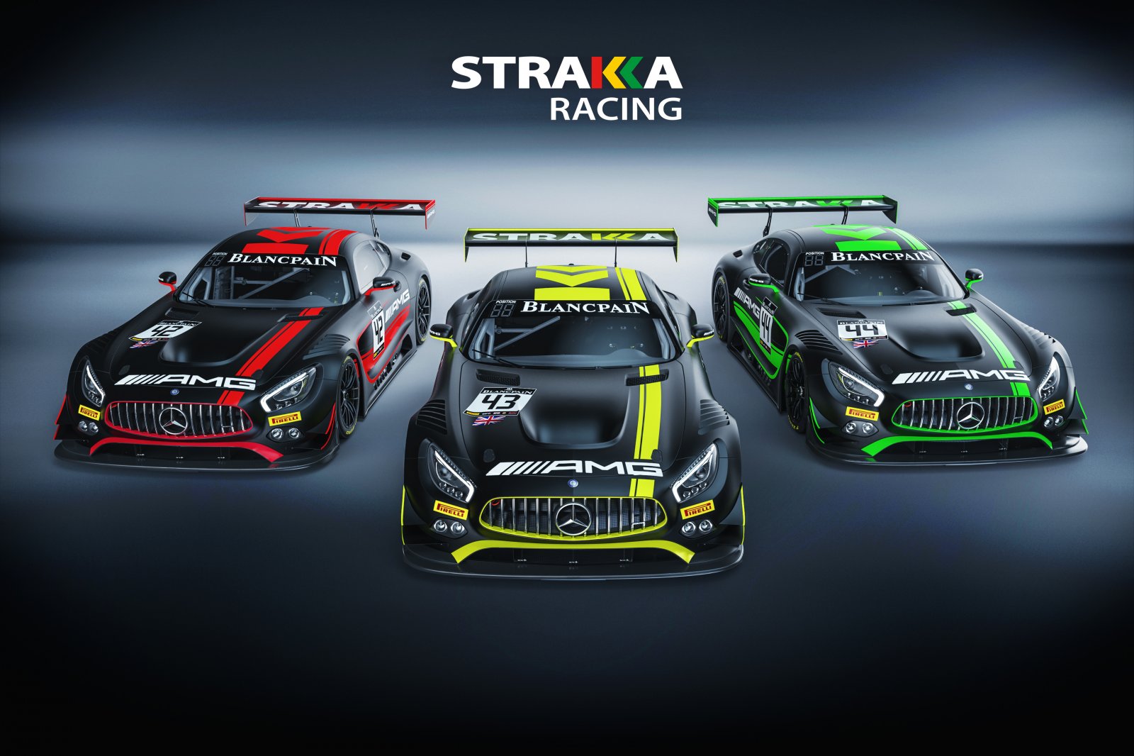 Strakka Racing with Mercedes-AMG in 2018 Blancpain GT Series Endurance Cup