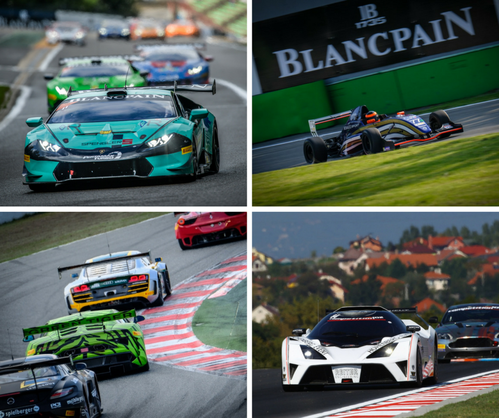 Action-packed weekends for the Blancpain GT Series