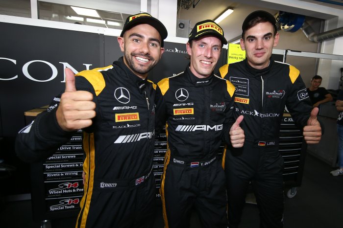 Yelmer Buurman puts Team Black Falcon Mercedes-AMG on pole