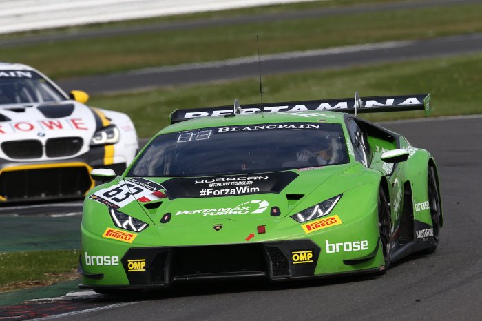 Three in a row for the #63 Lamborghini Grasser Racing Team