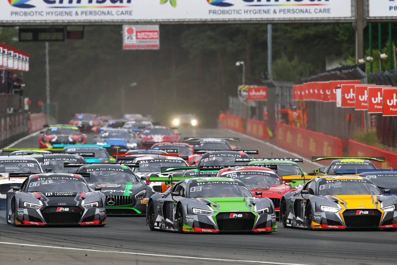 Audi dominates main race in Zolder