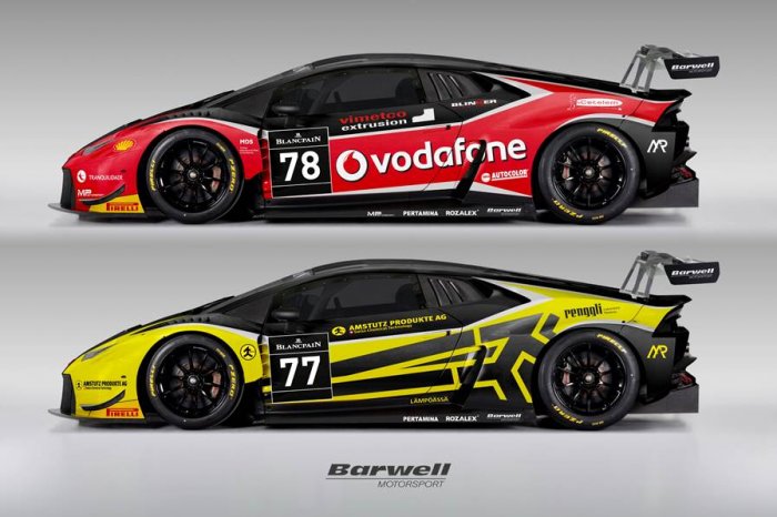 Barwell Motorsport confirms two-car squad for Blancpain GT Series Endurance Cup assault