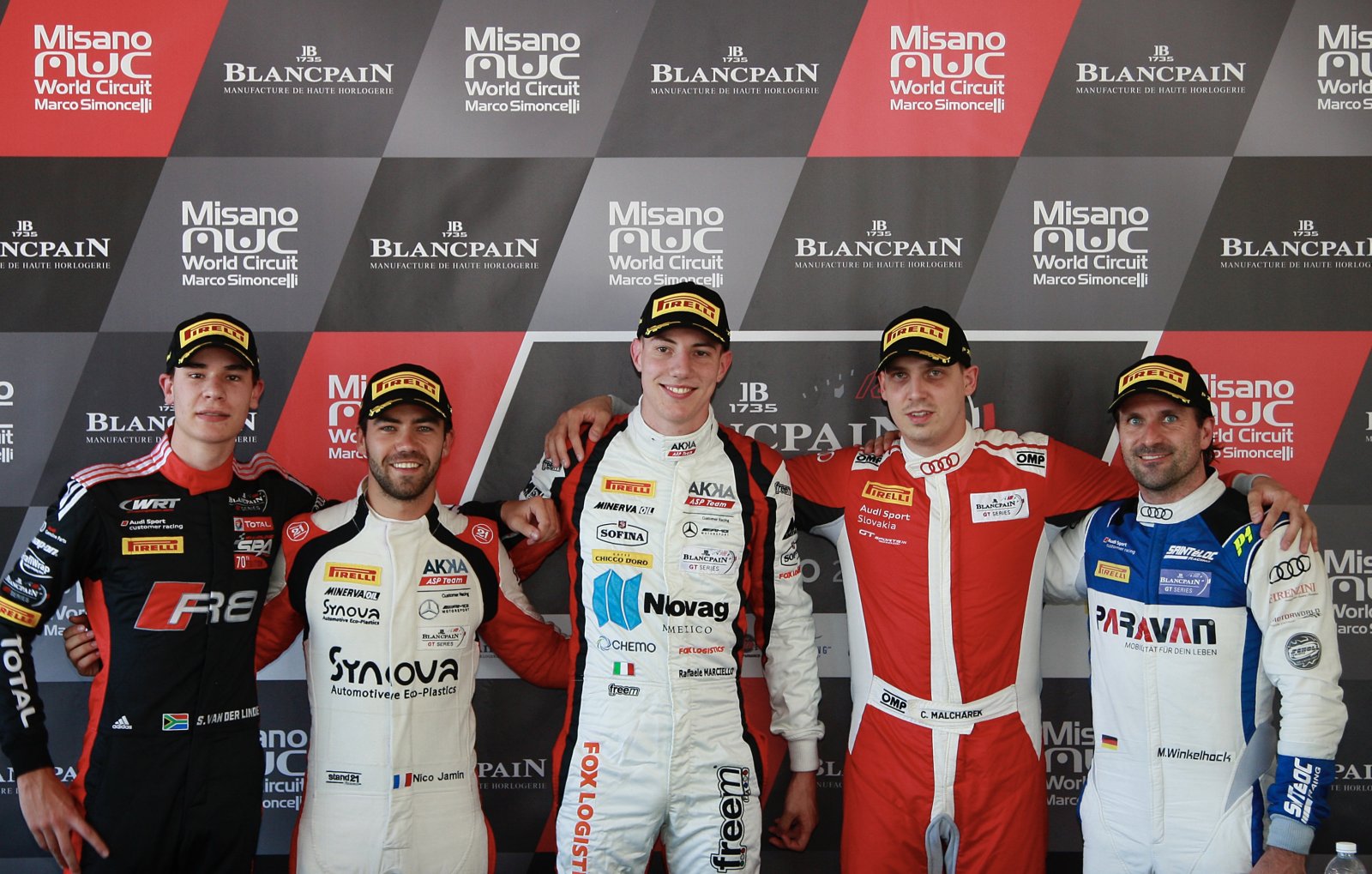 AKKA ASP Mercedes takes pole position double at Misano