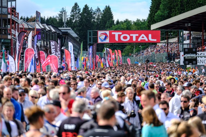 68 voitures engagées sur les Total 24 Hours of Spa pour une magistrale 70eme édition