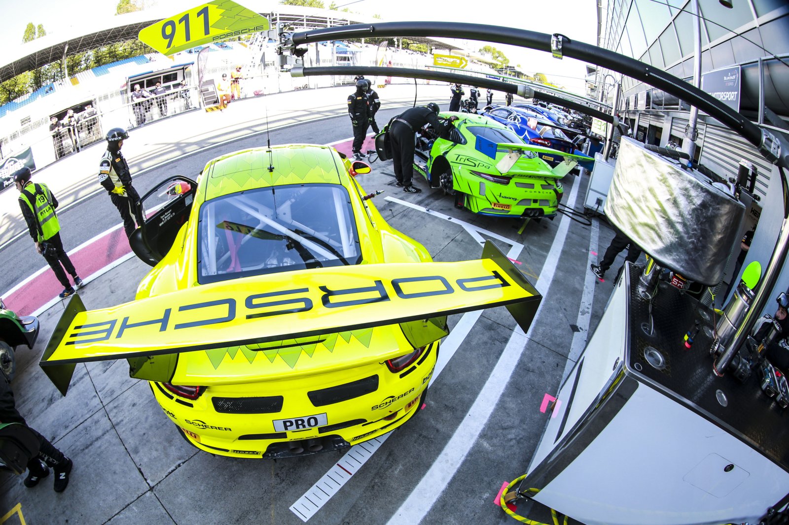 Four Porsche 911 GT3 R tackle highlight of the GT3 season