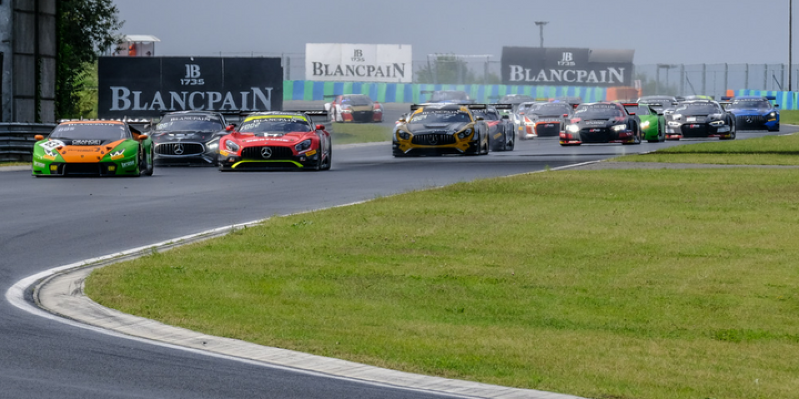 Grasser Racing Lamborghini surges to victory in dramatic Hungaroring contest 