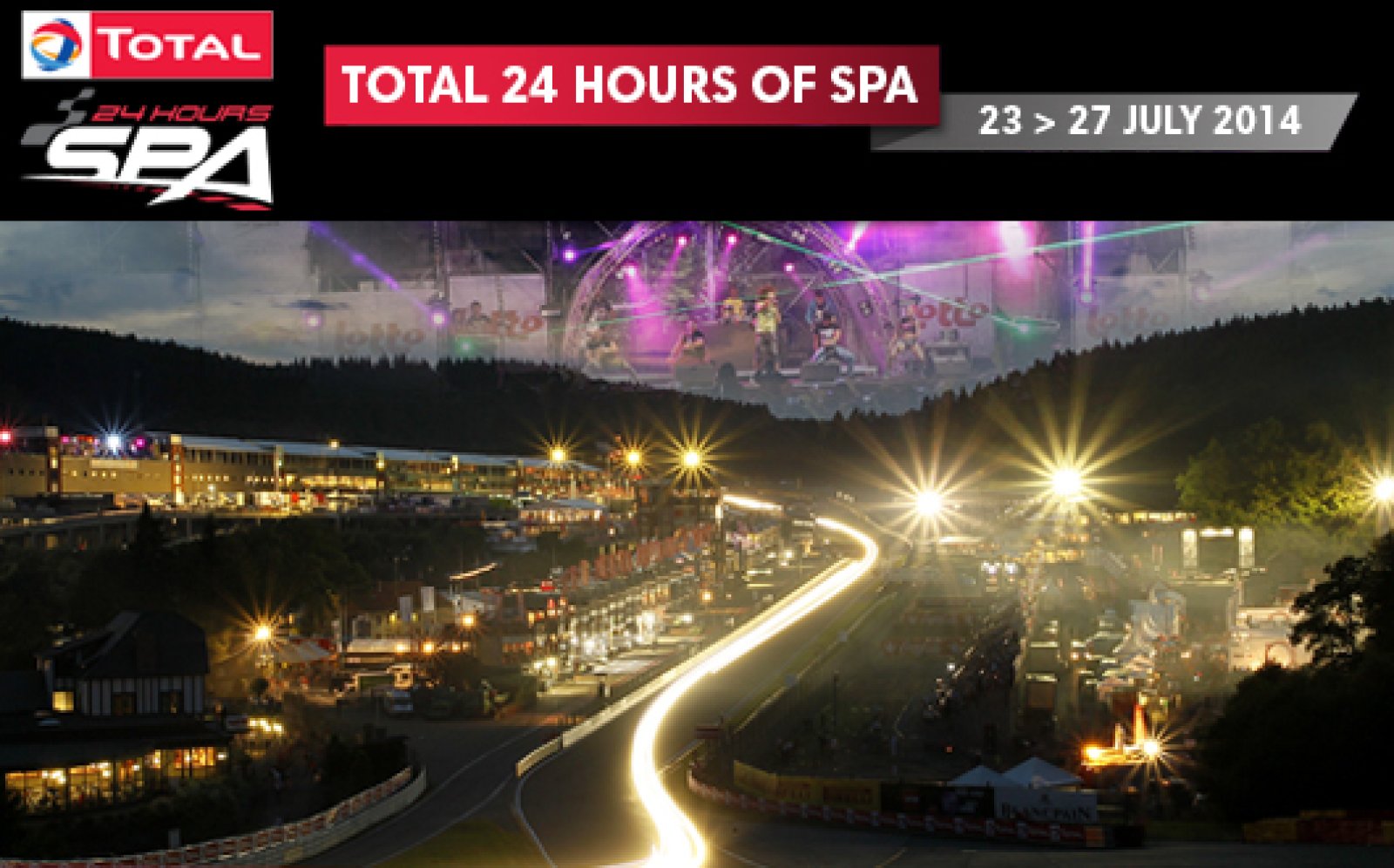 Tickets for the Total 24 Hours of Spa now on sale