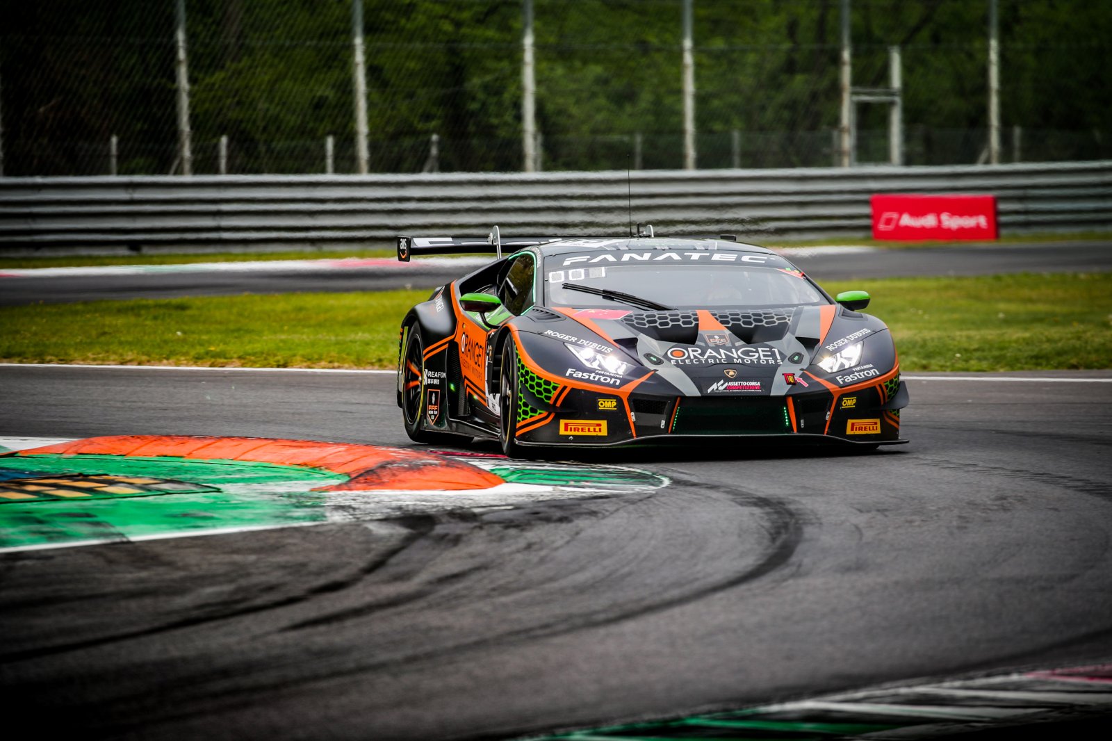 Orange1 FFF Racing puts #63 Lamborghini on pole after titanic Monza qualifying battle