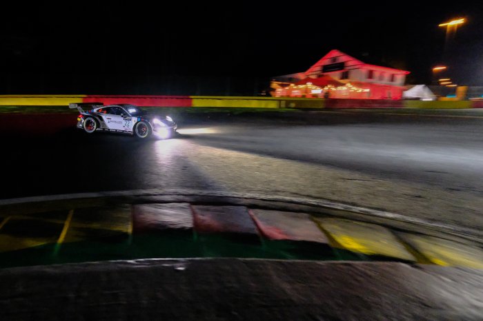 GPX Racing Porsche tops night practice at Spa-Francorchamps