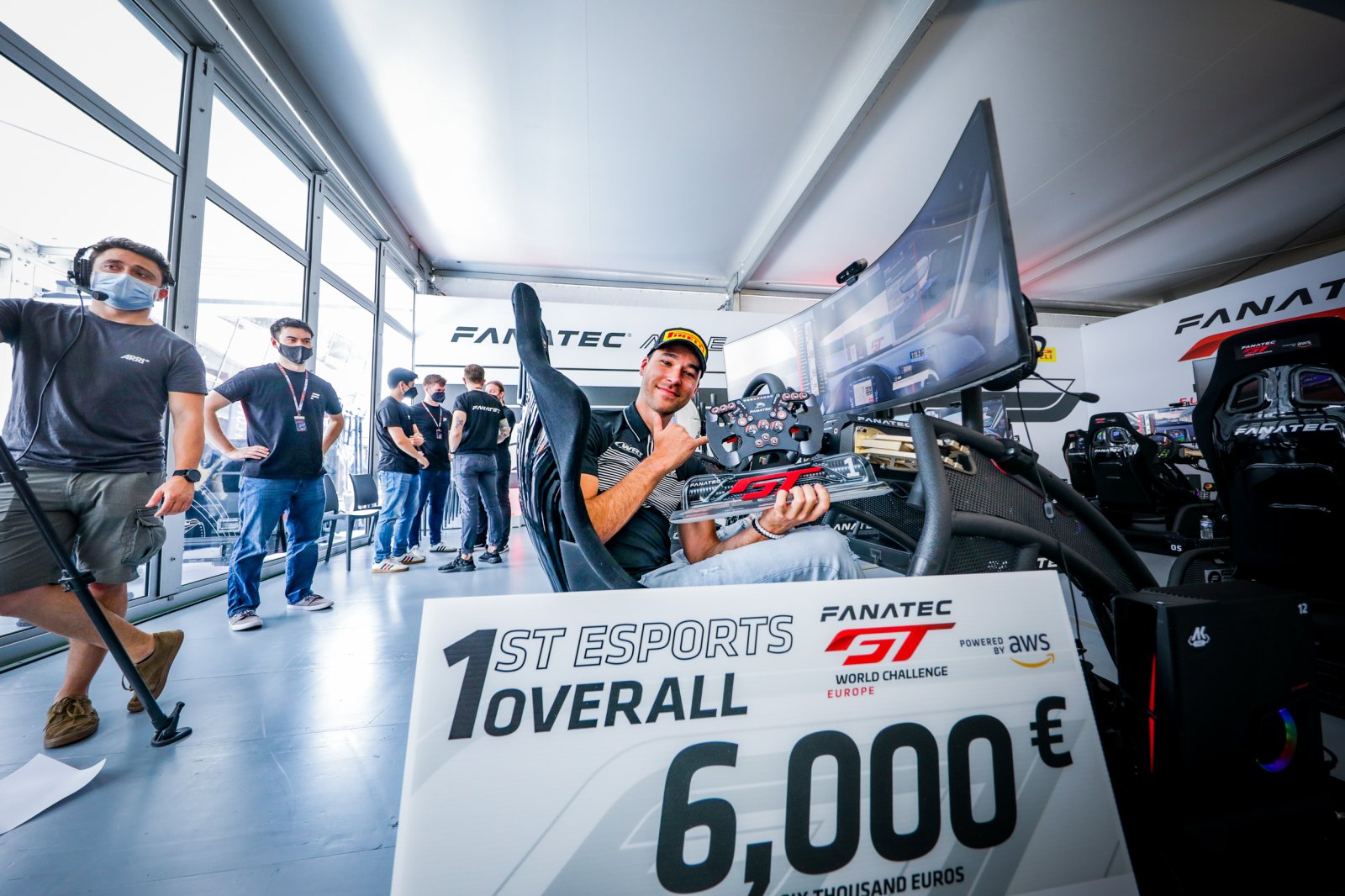 Van der Linde and Varrone takes commanding Fanatec Esports GT Pro Series victory at Circuit Paul Ricard