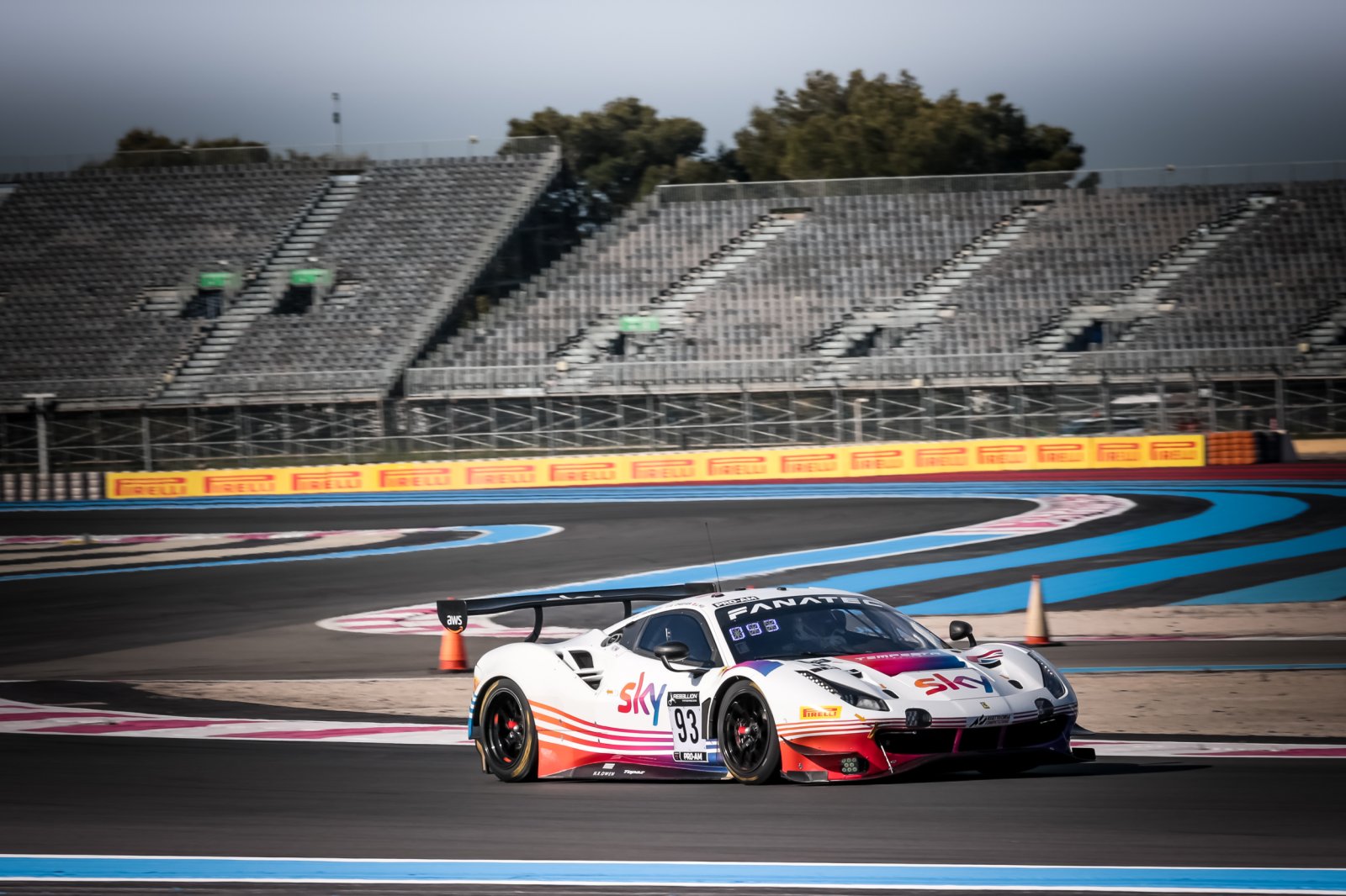 Hui puts Sky Tempesta Ferrari on top in Circuit Paul Ricard Bronze Test 