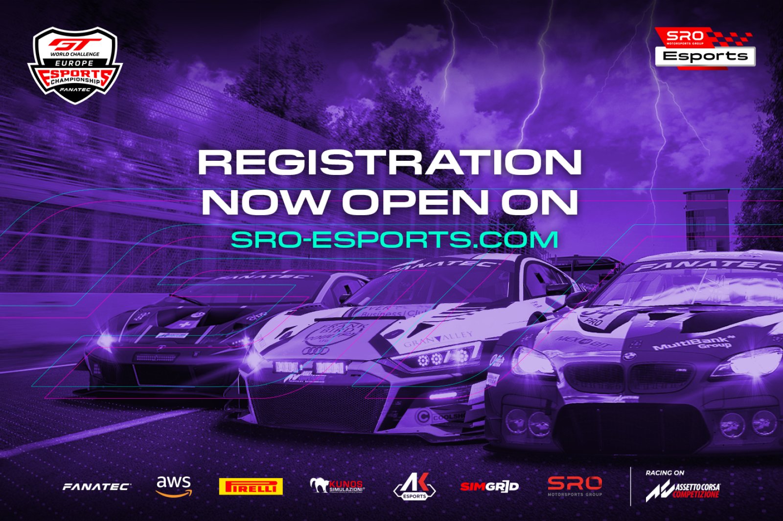 GT World Challenge Esports registration now open 