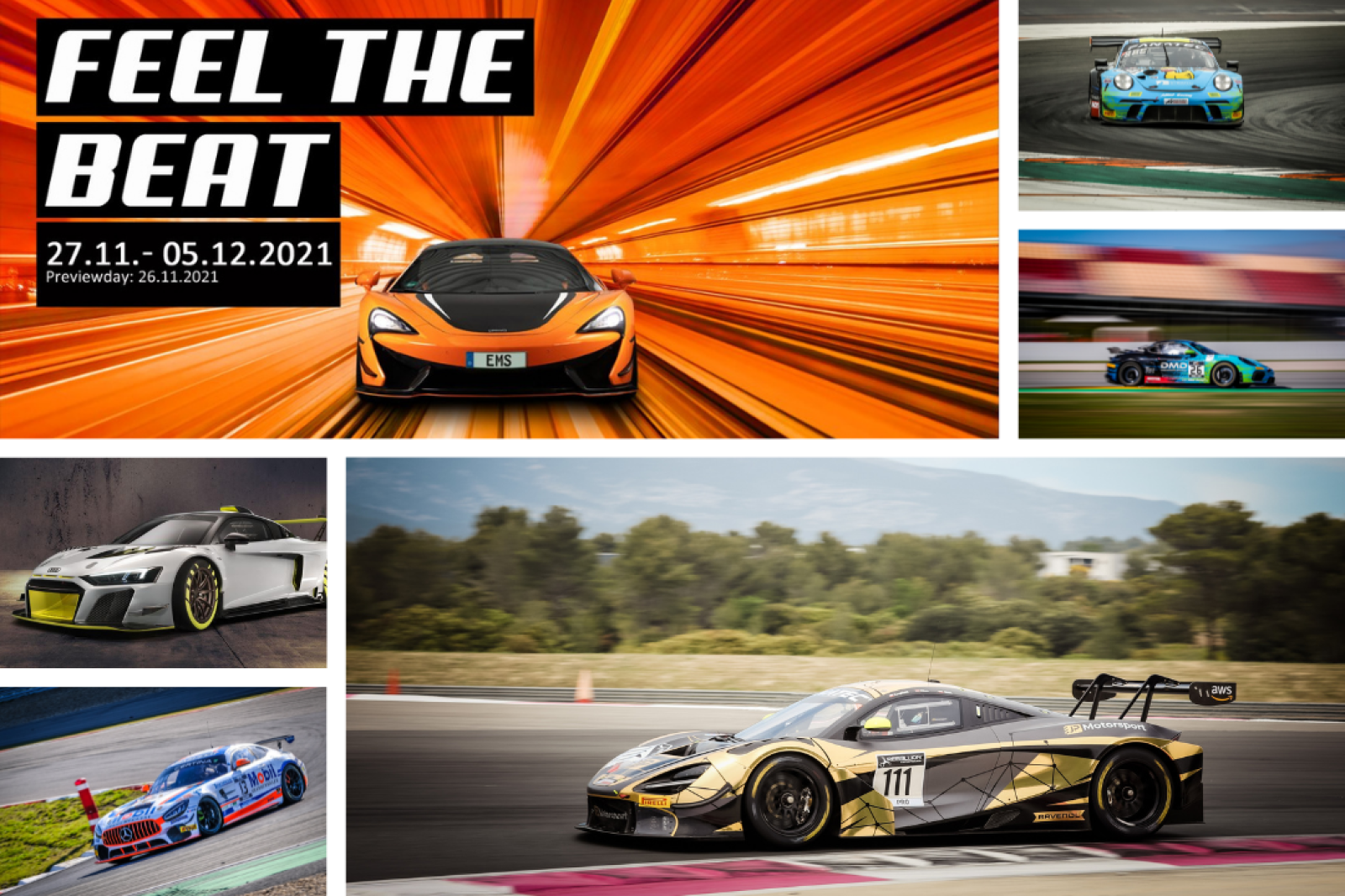 SRO Motorsports Group to display GT2, GT3 and GT4 machinery at Essen Motor Show