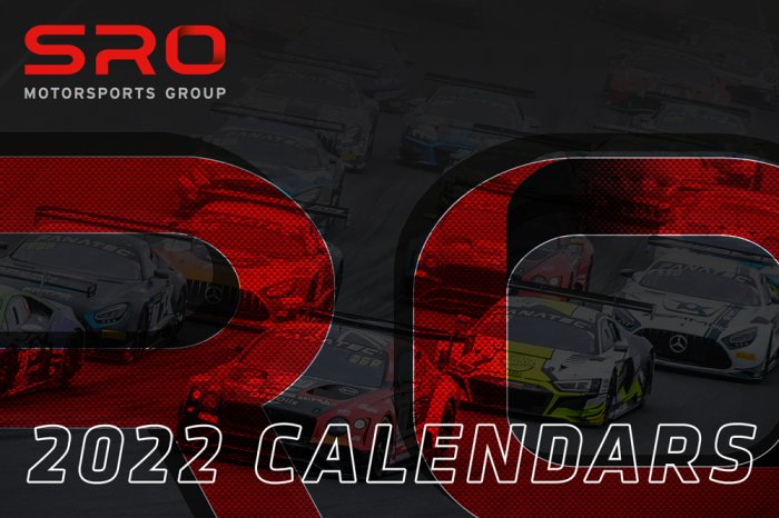 European and American series among first set of 2022 calendars confirmed by SRO Motorsports Group