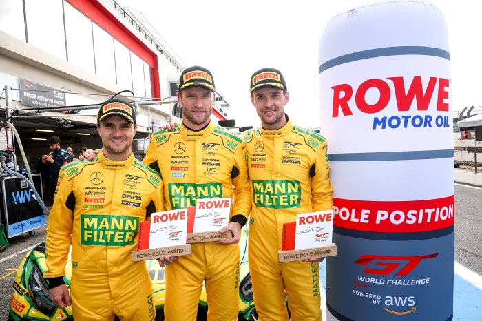 QUALIFYING: Mercedes-AMG Team Mann-Filter storms to Circuit Paul Ricard pole