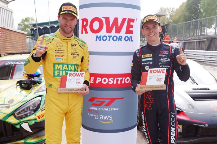 QUALIFYING: Vermeulen and Engel share poles for Sprint Cup opener at Brands Hatch