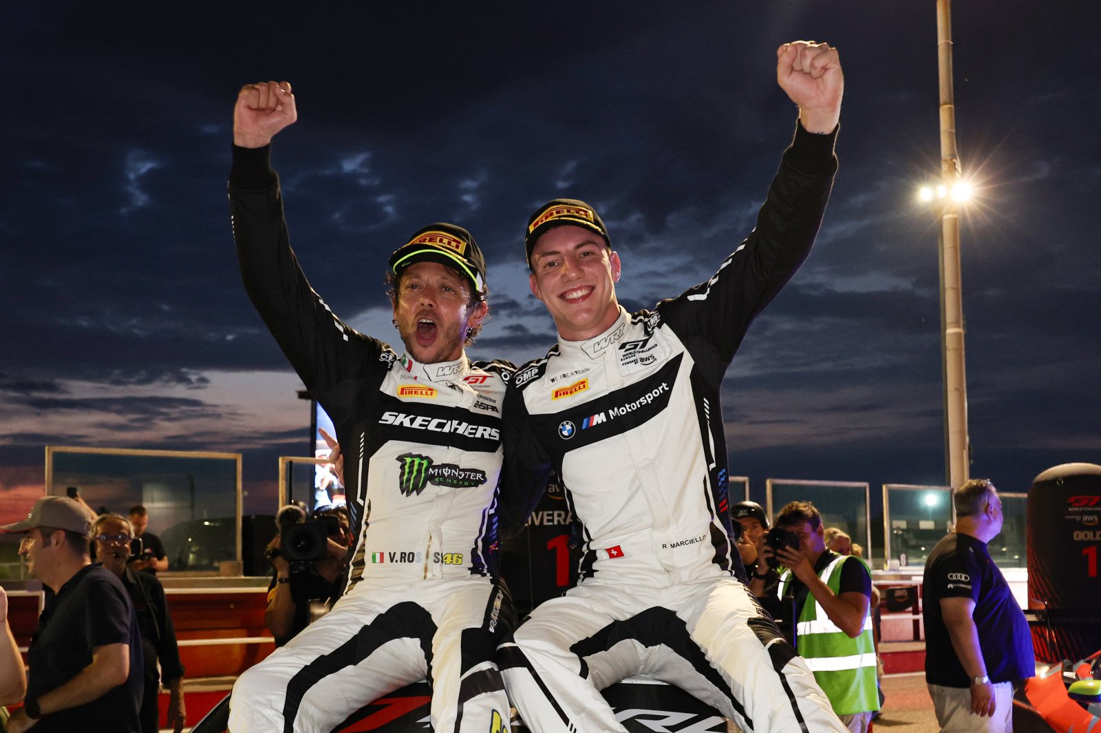 RACE 1: Rossi and Marciello electrify Misano with sensational Sprint Cup victory under the lights