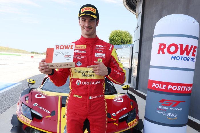 QUALIFYING 1: Rovera leads Ferrari one-two at Misano, Rossi stars at home