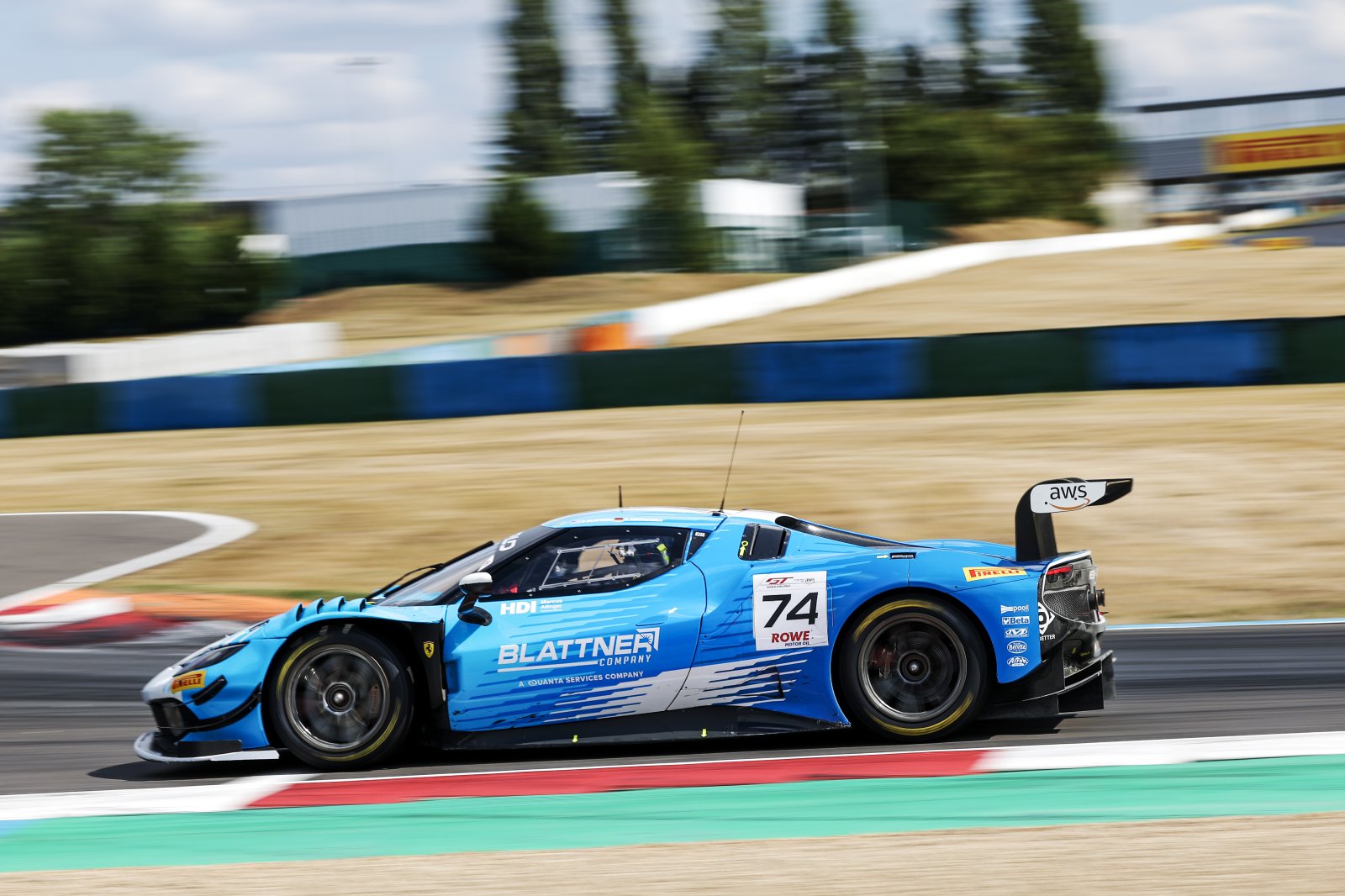 MAGNY-COURS TEST: Marschall fastest in Kessel Racing Ferrari