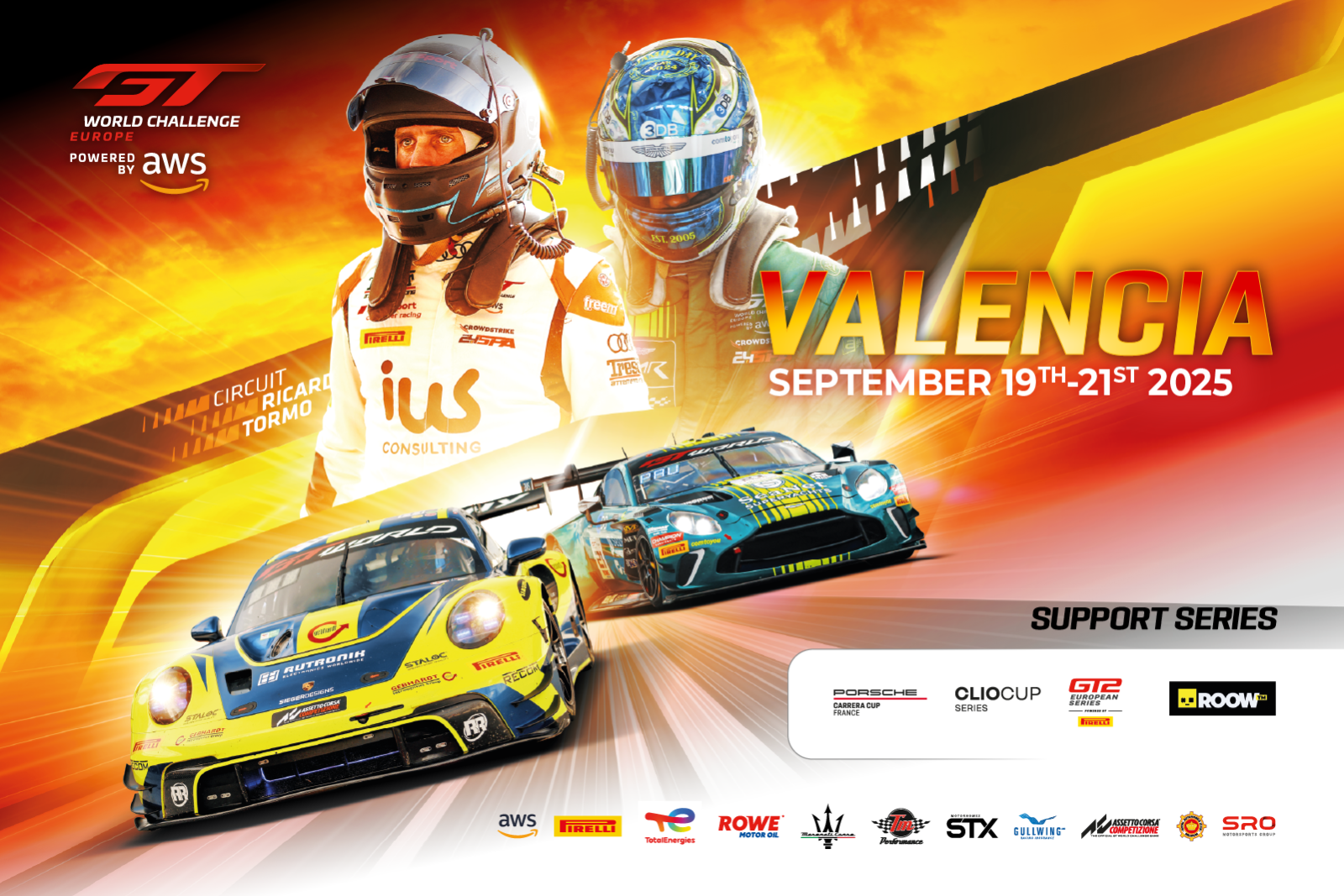 PREVIEW: GT World Challenge powered by AWS primed for Sprint Cup showdown at Valencia