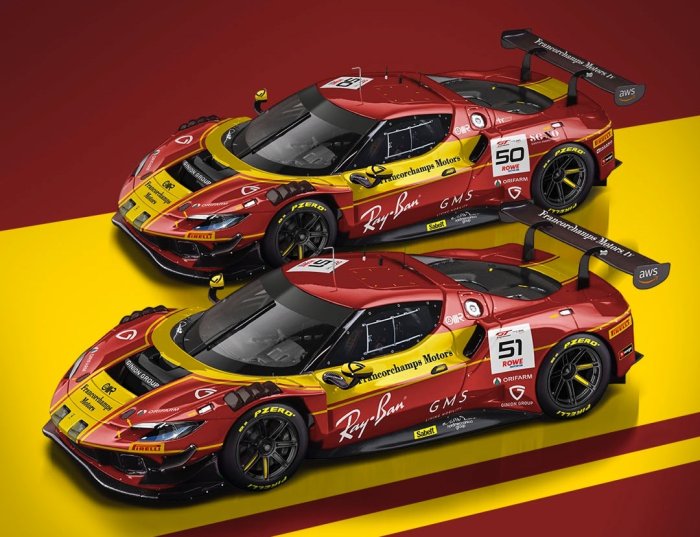 2025 ENTRY: Ferrari doubles down as AF Corse confirms two full-season Pro cars