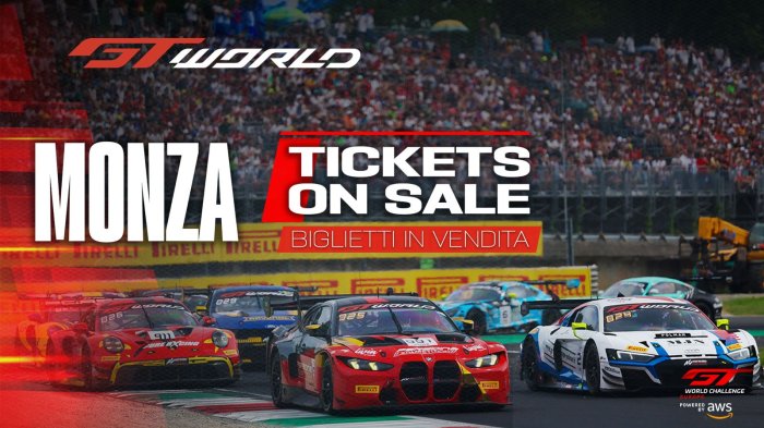 Tickets on sale for 2026 GT World event at Monza