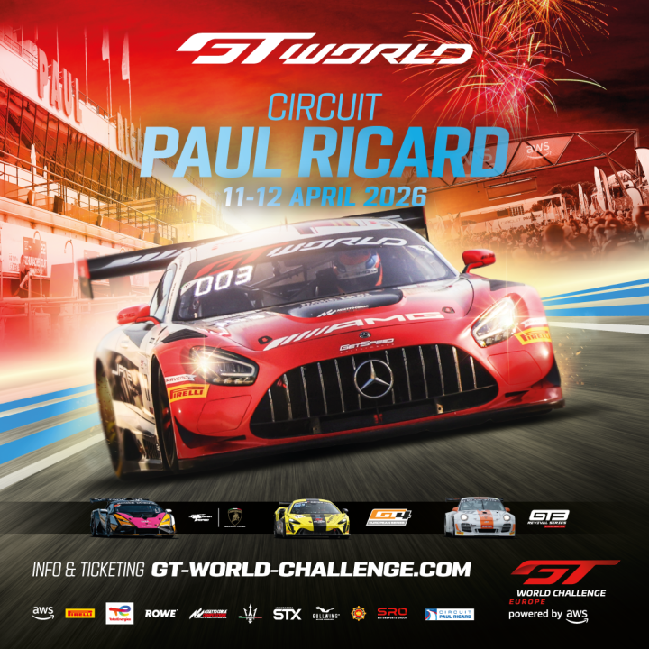 GT World heads for spectacular season launch event at Circuit Paul Ricard