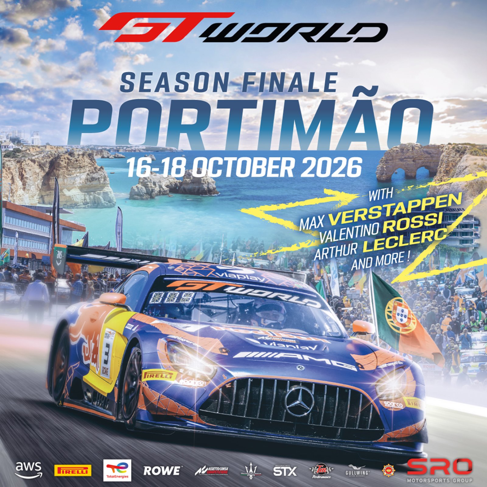 Battle royale at Portim&atilde;o as GT World concludes 2026 with spectacular finale