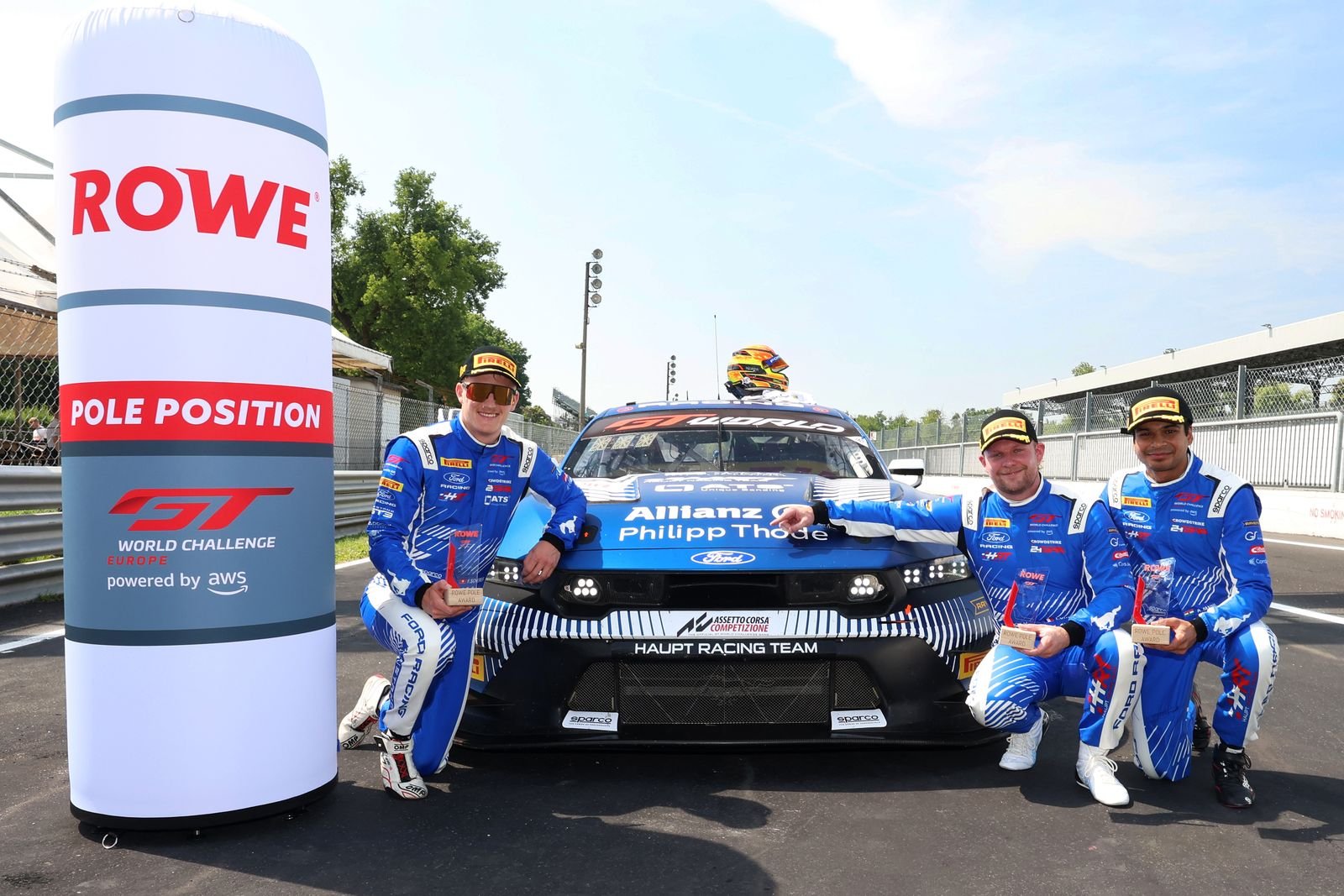 QUALIFYING: Mustang takes stunning maiden pole as HRT Ford Racing dominates at Monza