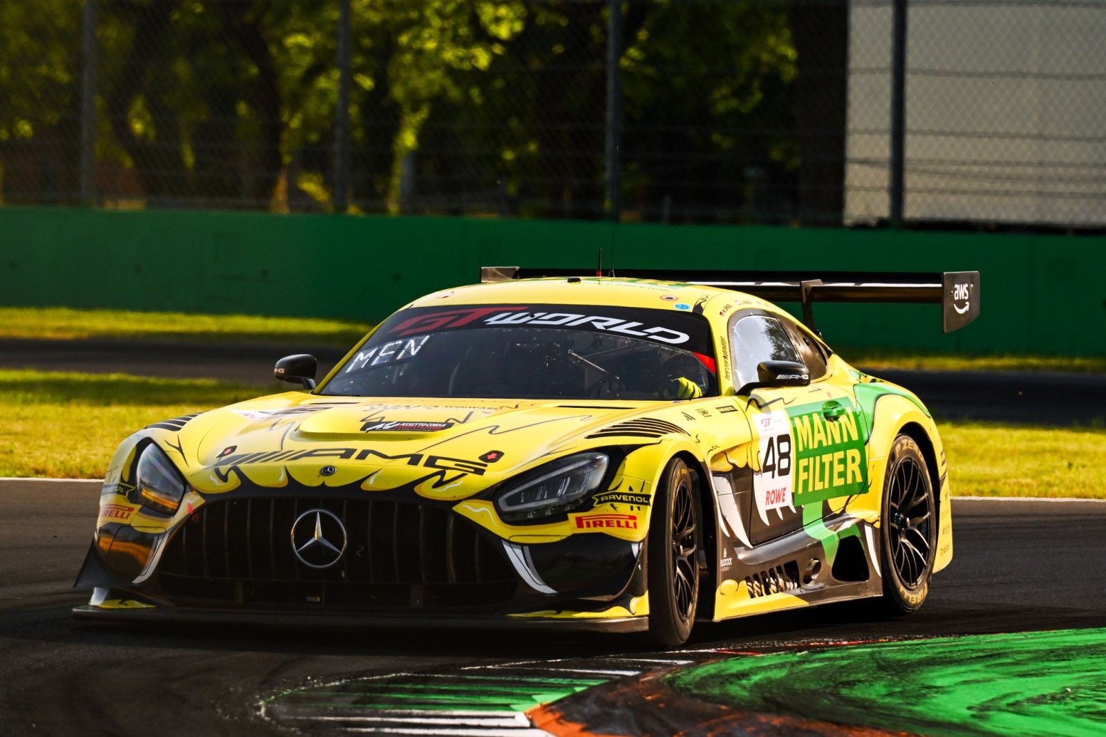MONZA TEST: Mercedes-AMG one-two on eve of Endurance Cup weekend