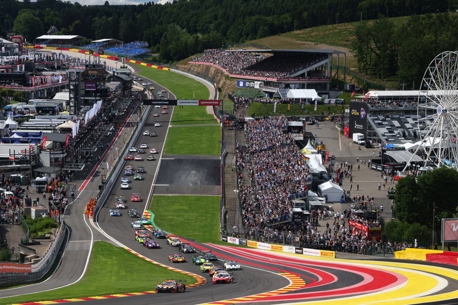 The top five GT World Challenge races at Spa-Francorchamps