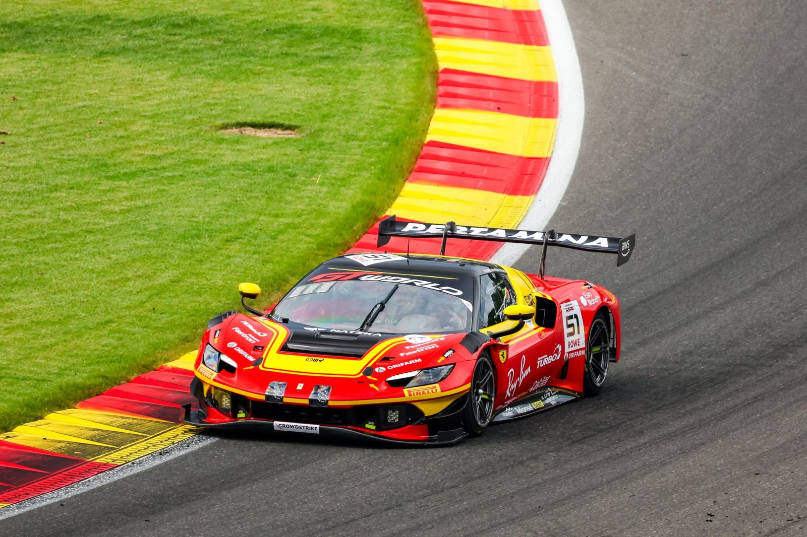 First blood to Ferrari as Mosca tops Tuesday test for AF Corse