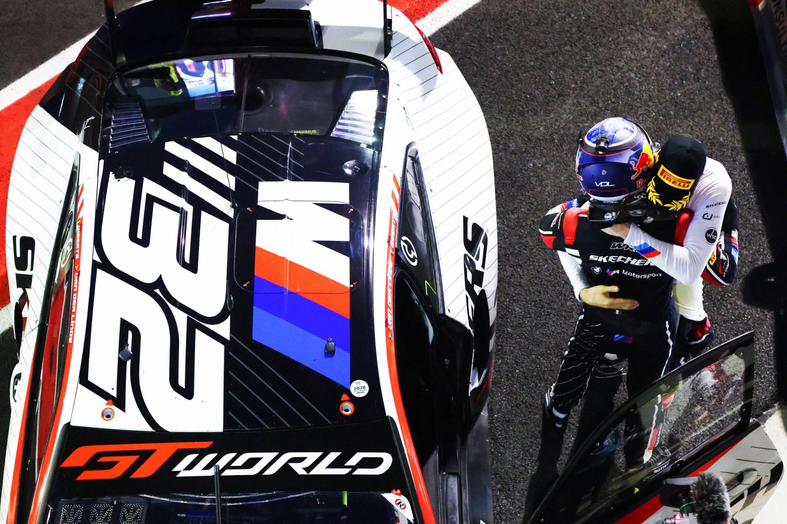 Weerts and Van der Linde charge to commanding victory under the lights at Misano