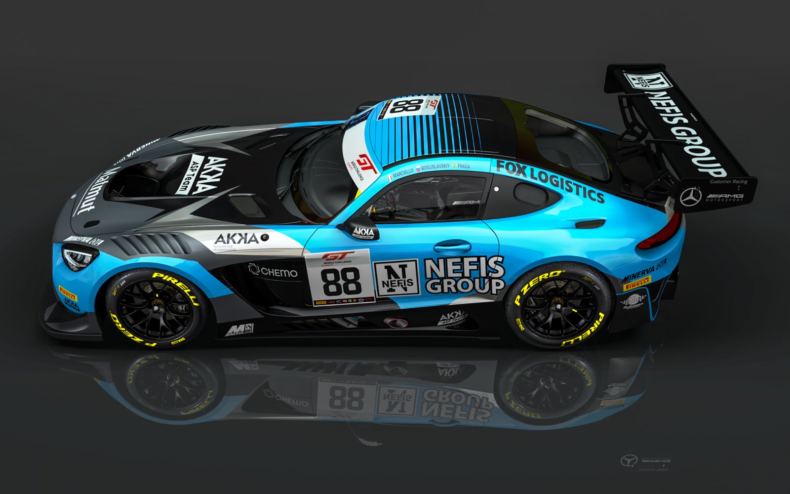 AKKA ASP plots 2020 assault with trio of Mercedes-AMG entries
