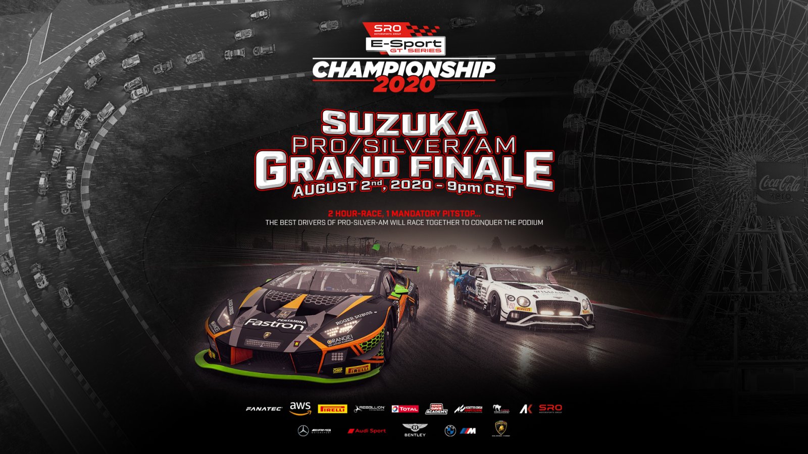 SRO E-Sport GT Series set for winner-takes-all finale at Suzuka