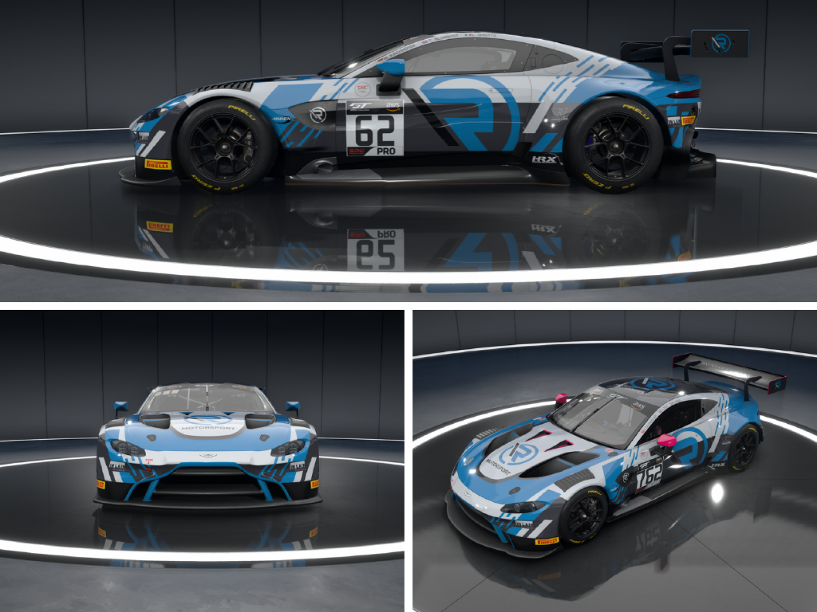 R-Motorsport reveals Aston Martin livery for SRO E-Sport Championship assault