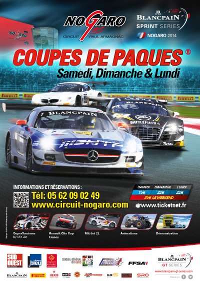 France Nogaro Coupes de Pâques poster