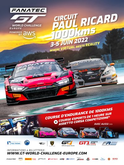 Circuit Paul Ricard 1000Km poster