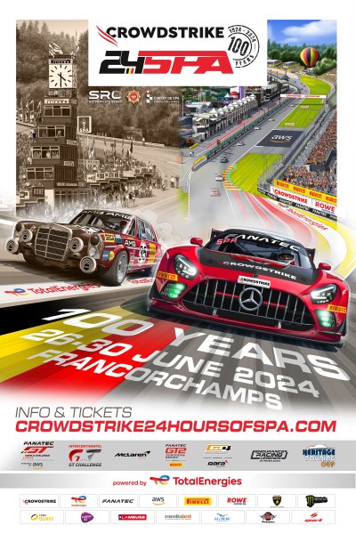 CrowdStrike 24 Hours of Spa poster