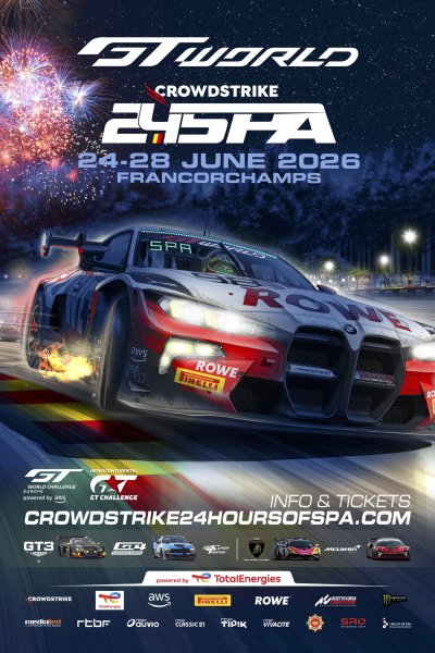 CrowdStrike 24 Hours of Spa poster