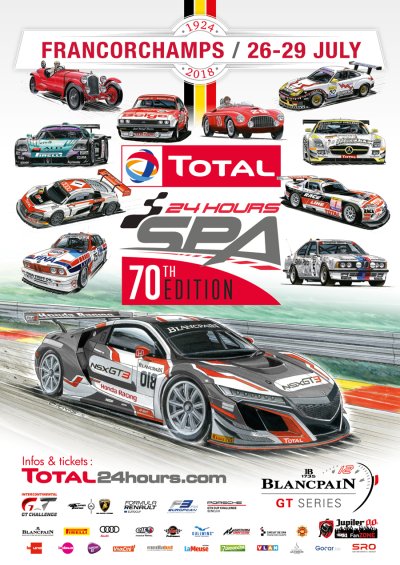 Total 24 Hours of Spa poster