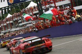 TEAM AF CORSE Finish Line